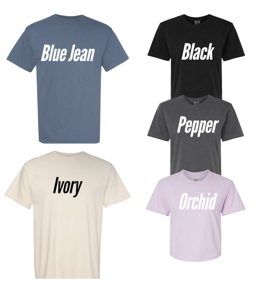 Embroidered BUF Patchwork Tee