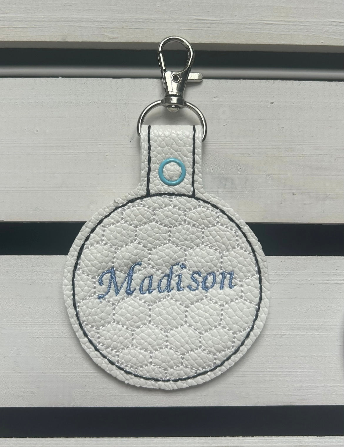 Personalized Golf Bag Keychain
