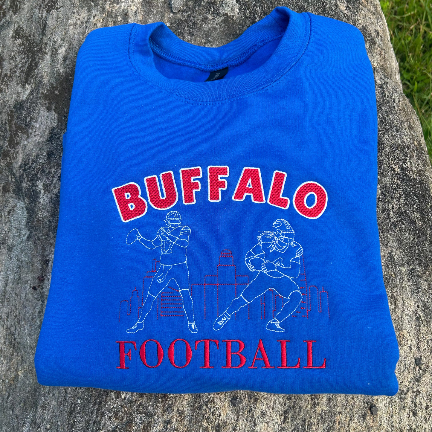 Embroidered Buffalo Playmakers Sweatshirt