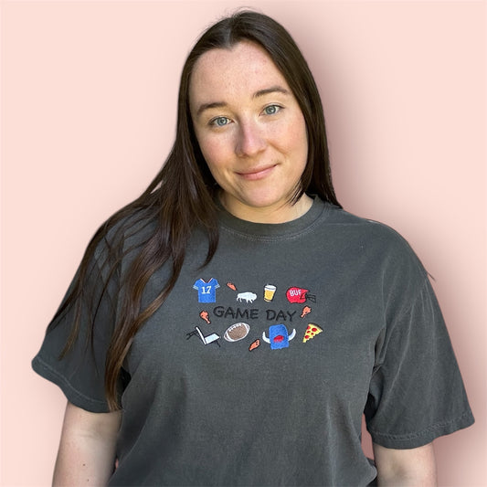 Embroidered Buffalo Game Day Essentials Tee