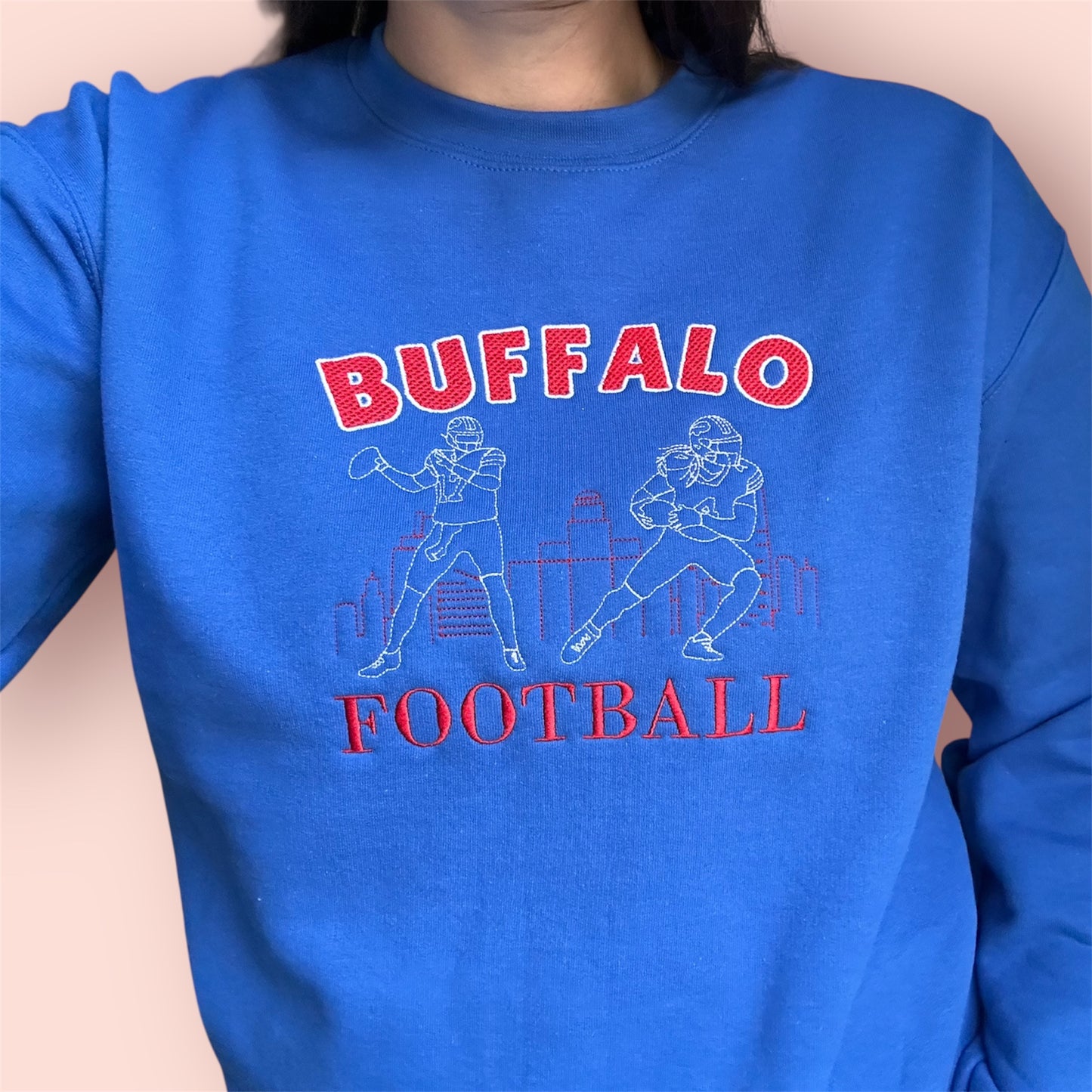 Embroidered Buffalo Playmakers Sweatshirt