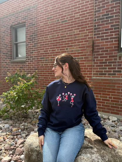 Embroidered Spooky Spirit Crewneck