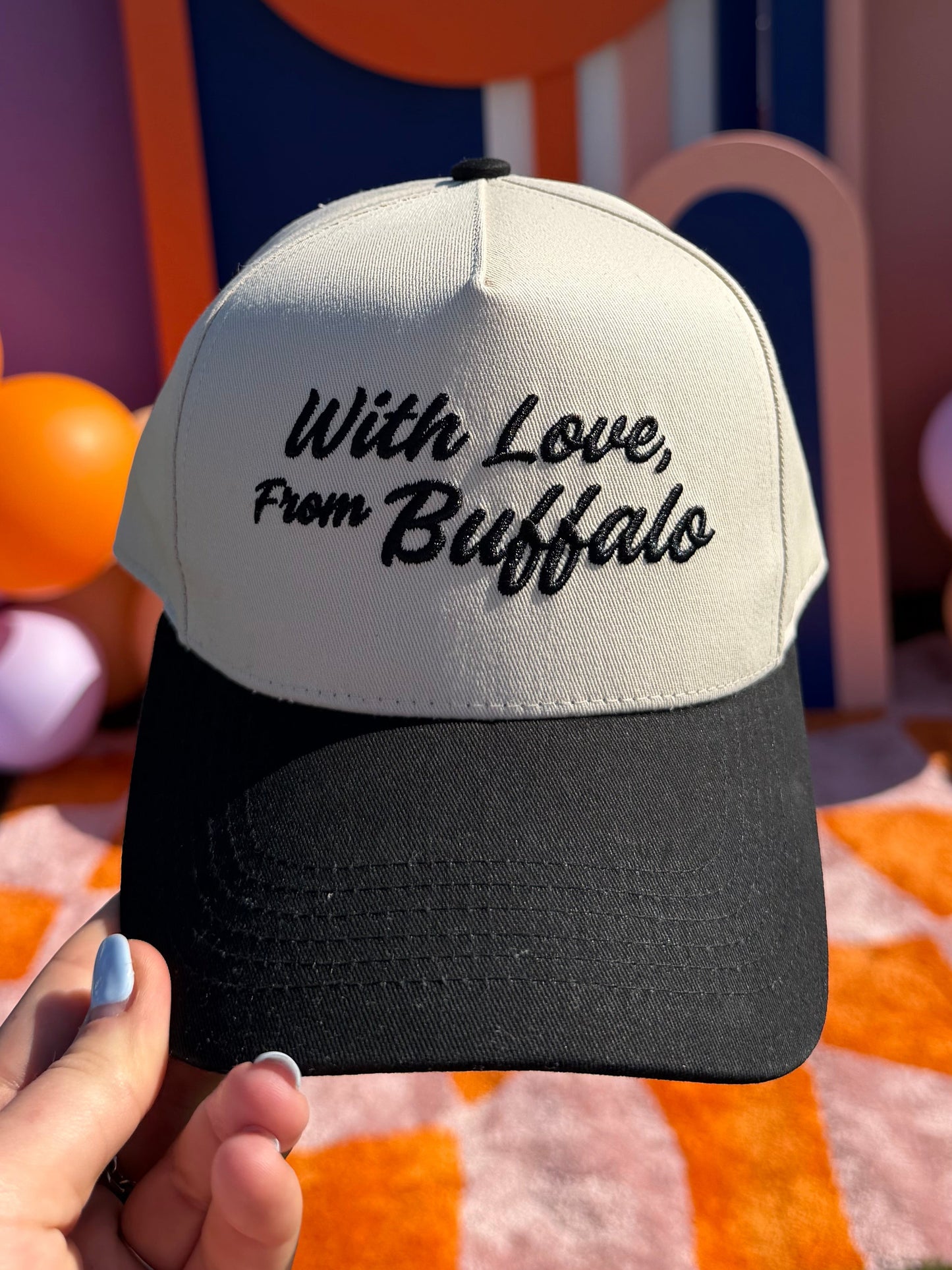 Embroidered With Love From Buffalo Hat