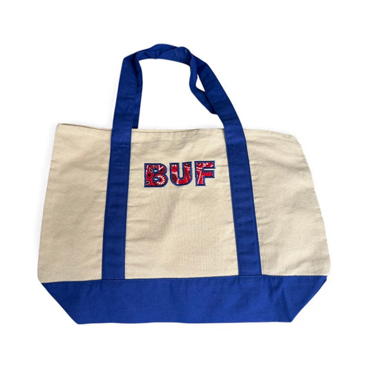Embroidered BUF Tote Bag