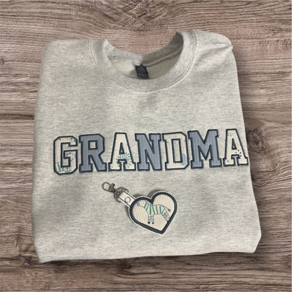 Embroidered Custom Onesie Appliqué Sweatshirt