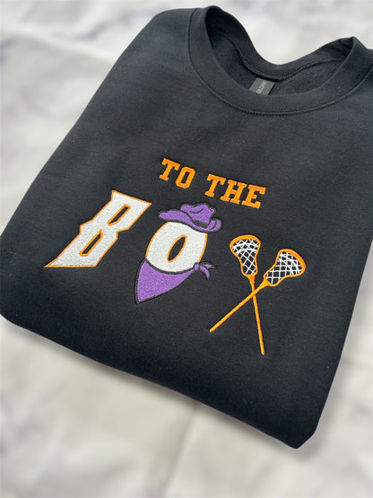 Embroidered Buffalo Bandits Lacrosse Box Sweatshirt