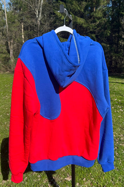 Embroidered Buffalo Wave Hoodie