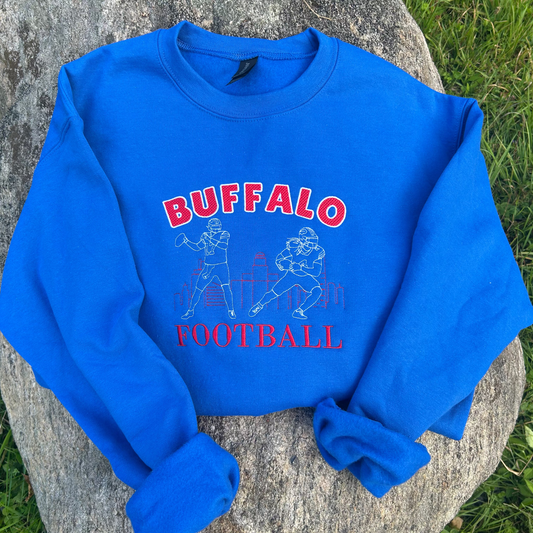 Embroidered Buffalo Playmakers Sweatshirt