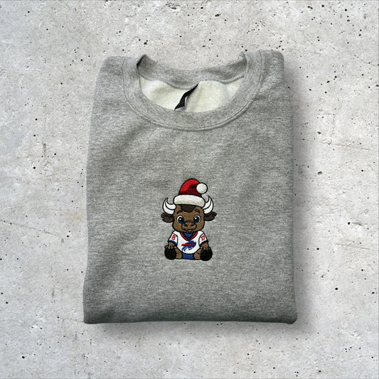 Embroidered Baby Billy Santa Sweatshirt