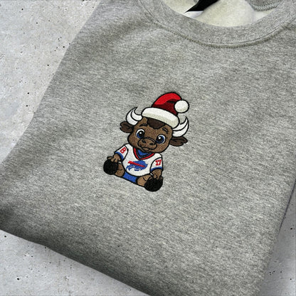 Embroidered Baby Billy Santa Sweatshirt