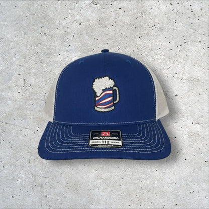 Embroidered Buffalo Bills Beer Trucker Hat