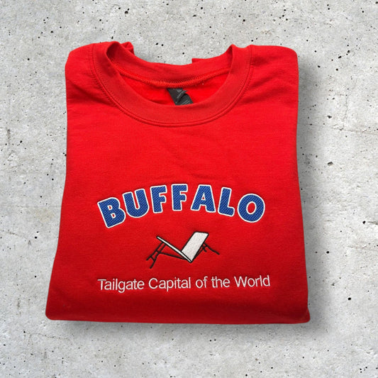 Embroidered Buffalo Tailgate Capital Sweatshirt