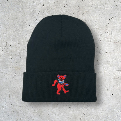 Embroidered Buffalo Bills Bear Beanie