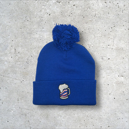 Embroidered Buffalo Bills Beer Beanie