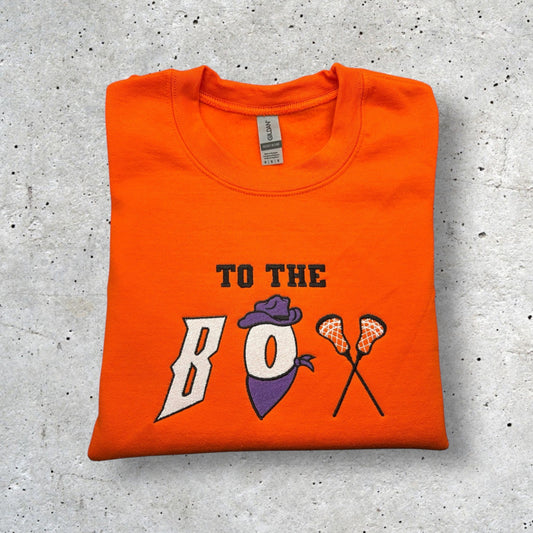 Embroidered Buffalo Bandits Lacrosse Box Sweatshirt