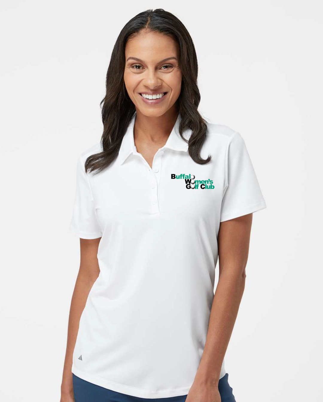 BWGC Embroidered Adidas Women's Ultimate 365 Solid Polo